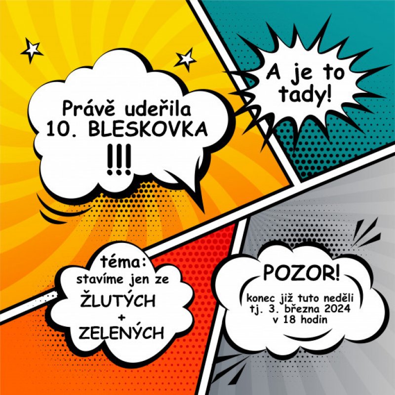 foto 10. Bleskovka ZELENÁ A ŽLUTÁ 6383