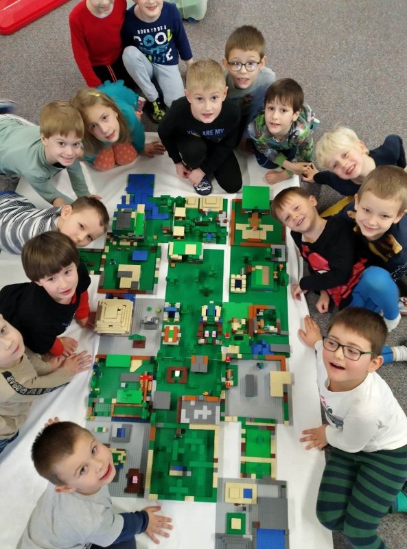 foto KOSTKOVÁNÍ MEZI DĚTMI 10348