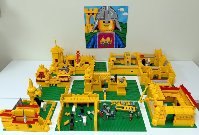 foto PRVNÍ LEGO HRADY ze 70. let 10905