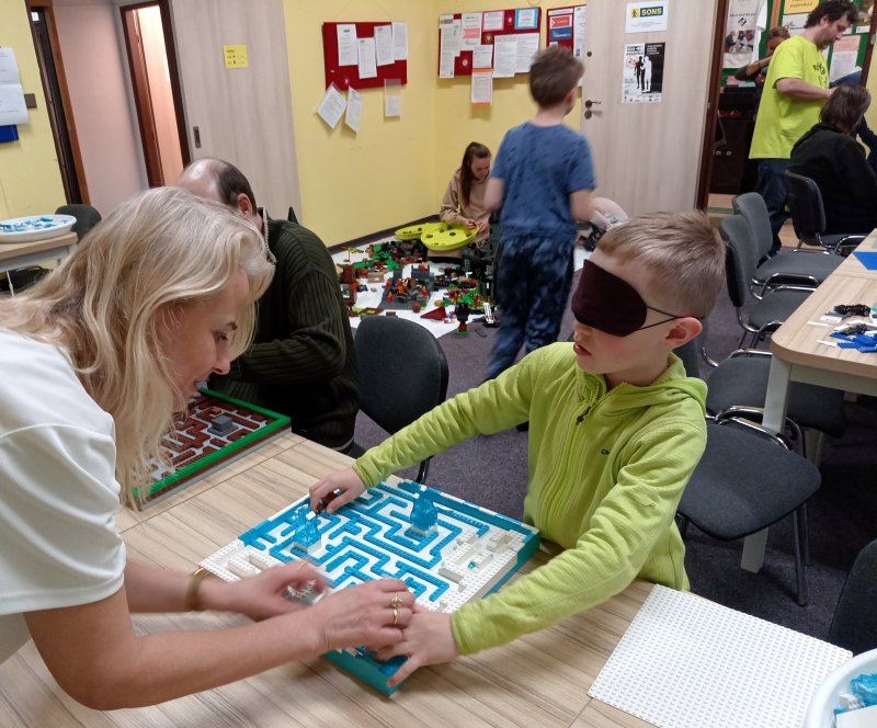 foto Kostkování mezi DĚTMI Z RANÉ PÉČE 12476