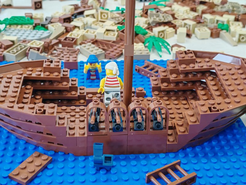 foto Tvoříme PIRÁTY...koráby, ostrovy s poklady 14163