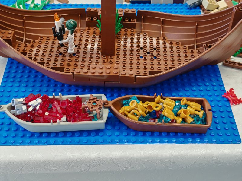 foto Tvoříme PIRÁTY...koráby, ostrovy s poklady 14167