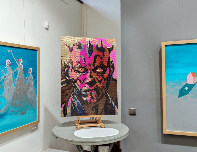 foto KOSTKY MEZI OBRAZY VI. Star Wars + Svítící vesmír 14329