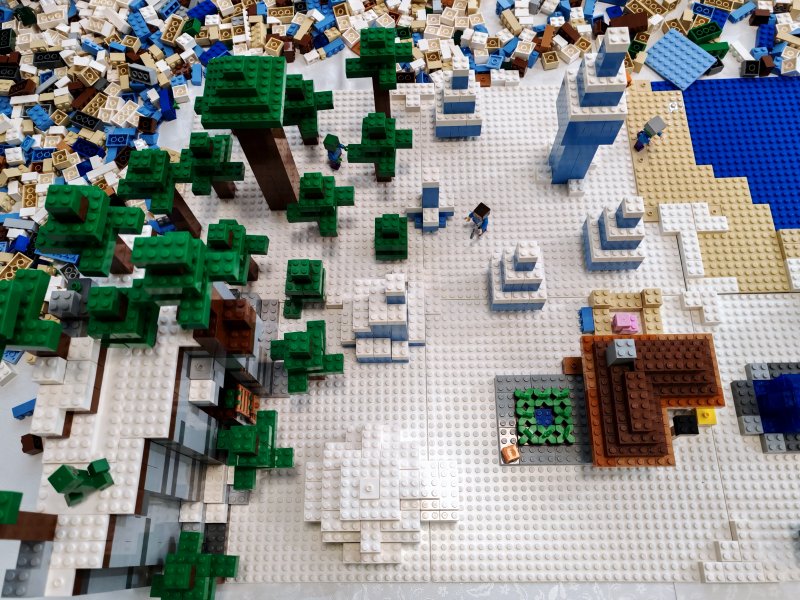 foto KOSTKY MEZI OBRAZY VII. Minecraft + Svítící ohniváci 15655