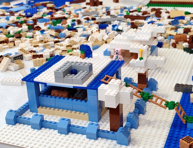 foto KOSTKY MEZI OBRAZY VII. Minecraft + Svítící ohniváci 15656