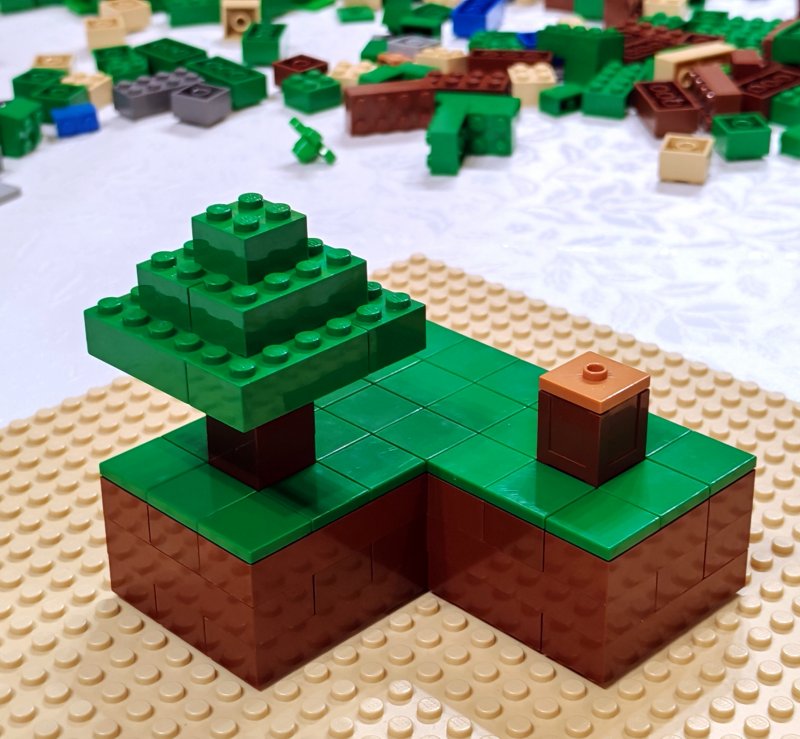 foto KOSTKY MEZI OBRAZY VII. Minecraft + Svítící ohniváci 15663