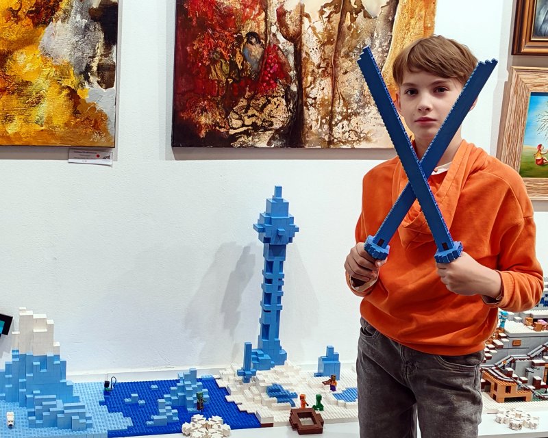 foto KOSTKY MEZI OBRAZY VII. Minecraft + Svítící ohniváci 15666