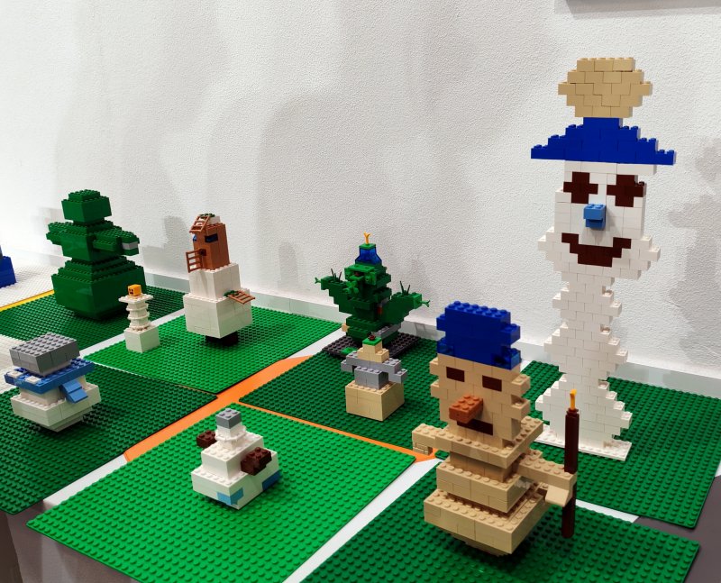 foto KOSTKY MEZI OBRAZY VII. Minecraft + Svítící ohniváci 15674