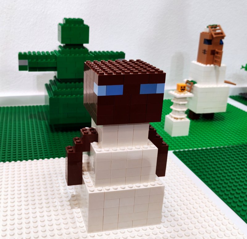 foto KOSTKY MEZI OBRAZY VII. Minecraft + Svítící ohniváci 15676