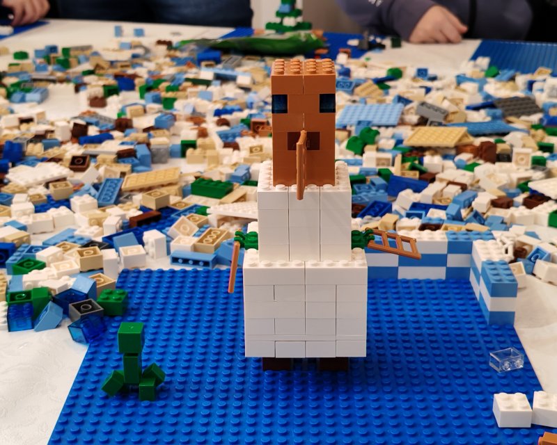 foto KOSTKY MEZI OBRAZY VII. Minecraft + Svítící ohniváci 15677