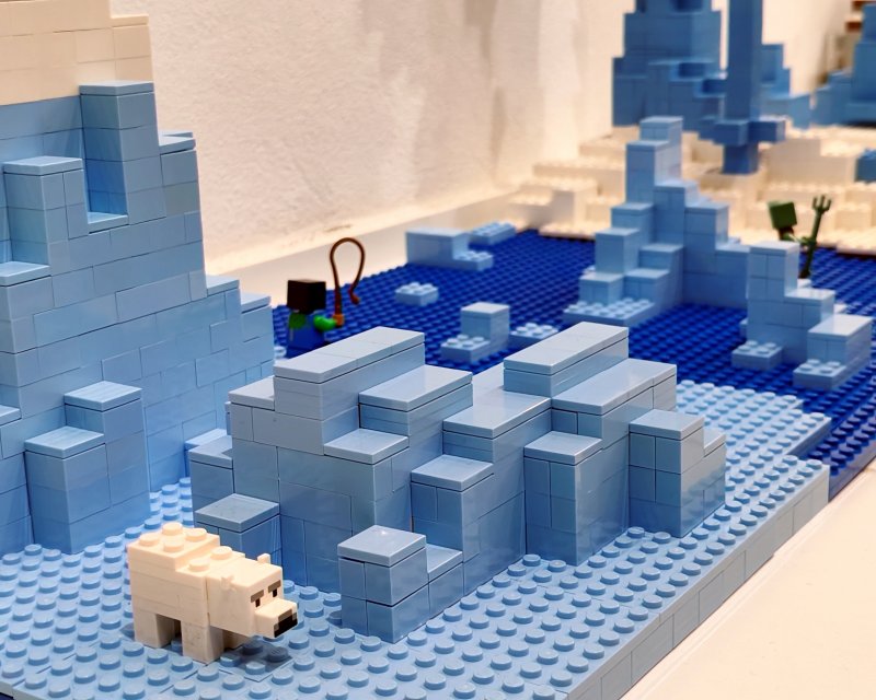 foto KOSTKY MEZI OBRAZY VII. Minecraft + Svítící ohniváci 15682