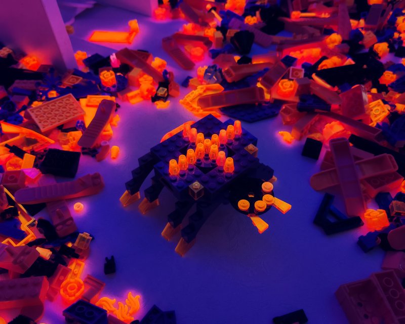 foto KOSTKY MEZI OBRAZY VII. Minecraft + Svítící ohniváci 15686