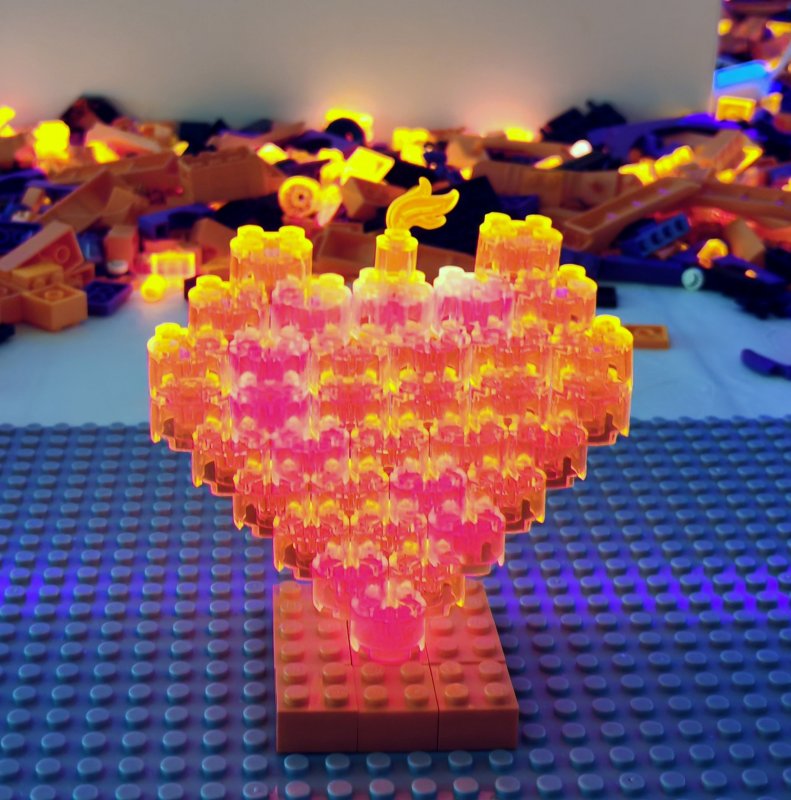 foto KOSTKY MEZI OBRAZY VII. Minecraft + Svítící ohniváci 15693