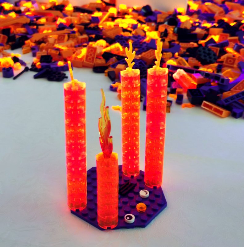 foto KOSTKY MEZI OBRAZY VII. Minecraft + Svítící ohniváci 15696