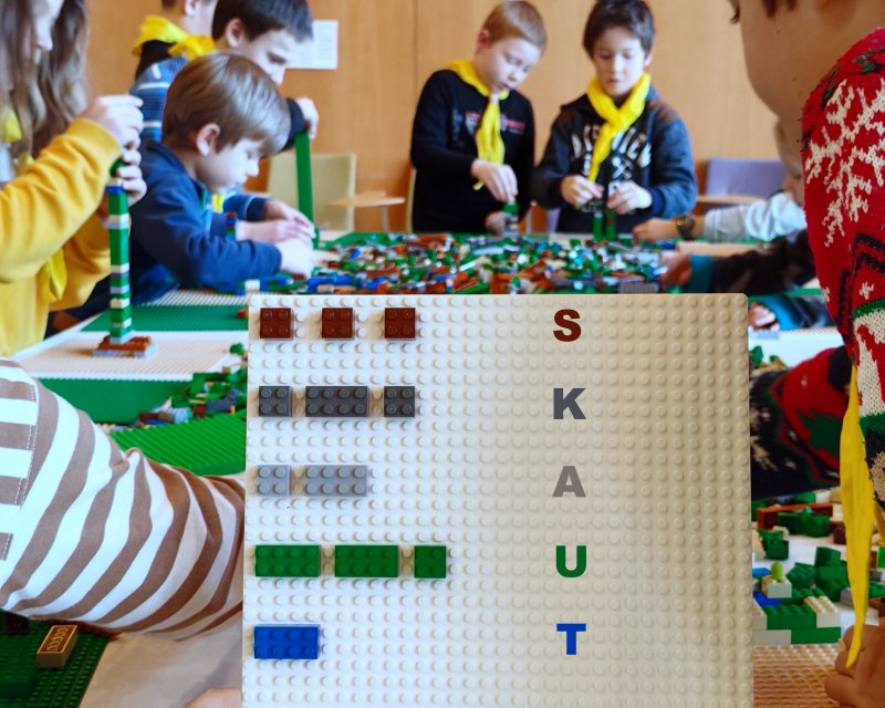 foto Kostkování mezi SKAUTY 16449