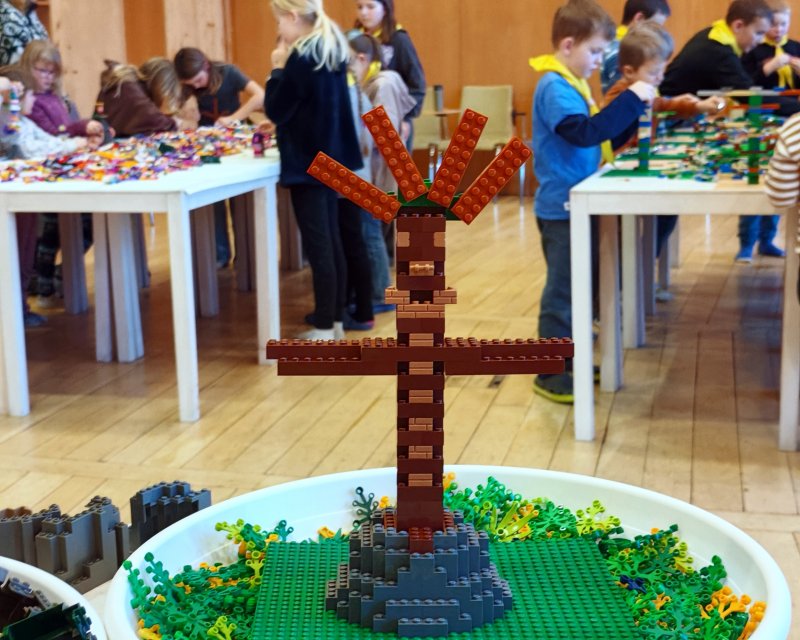 foto Kostkování mezi SKAUTY 16450