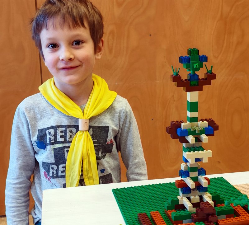 foto Kostkování mezi SKAUTY 16456