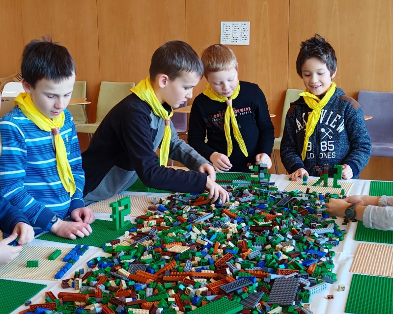 foto Kostkování mezi SKAUTY 16460