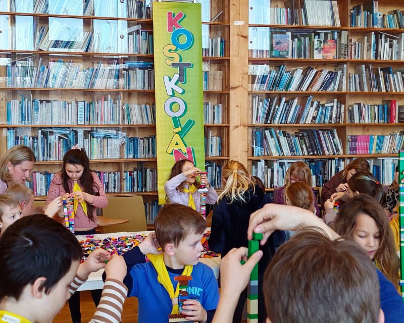 foto Kostkování mezi SKAUTY 16468