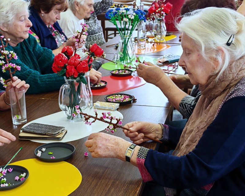 foto Kostkování mezi SENIORY