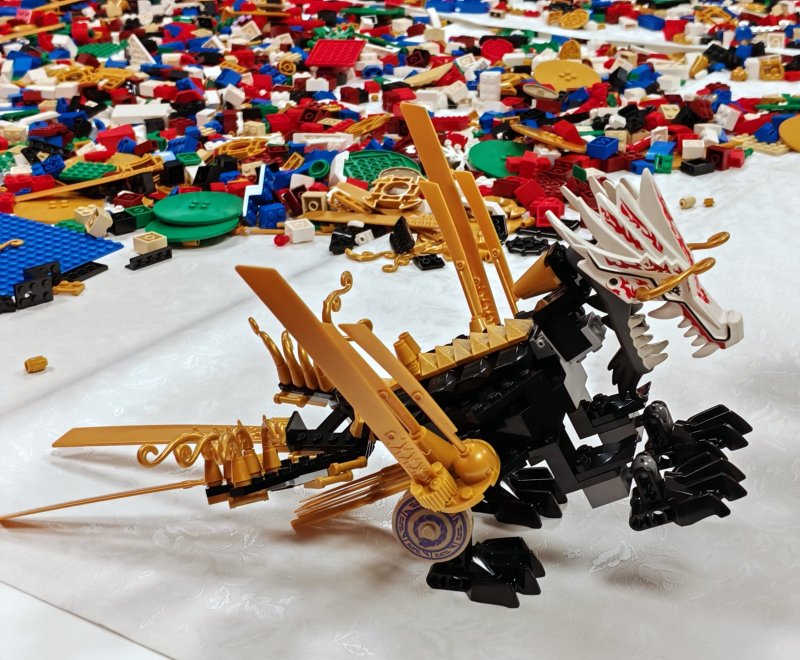 foto DRACI z Ninjago světa