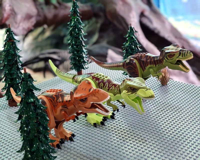 foto Kostkování mezi DINOSAURY 19275
