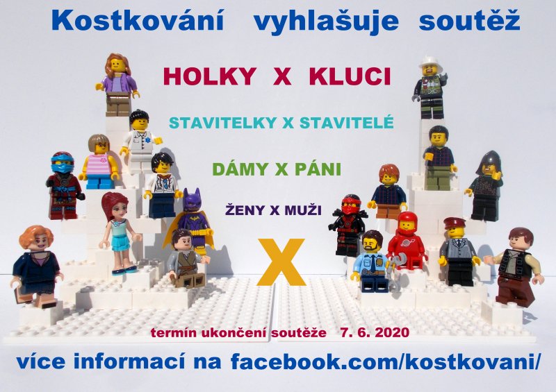 leták akce SOUTĚŽ  Holky X kluci