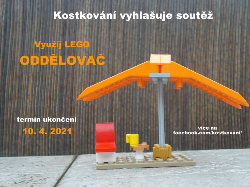 leták akce SOUTĚŽ  Oddělovač