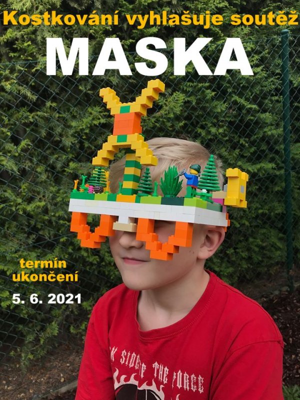 leták akce SOUTĚŽ Masky