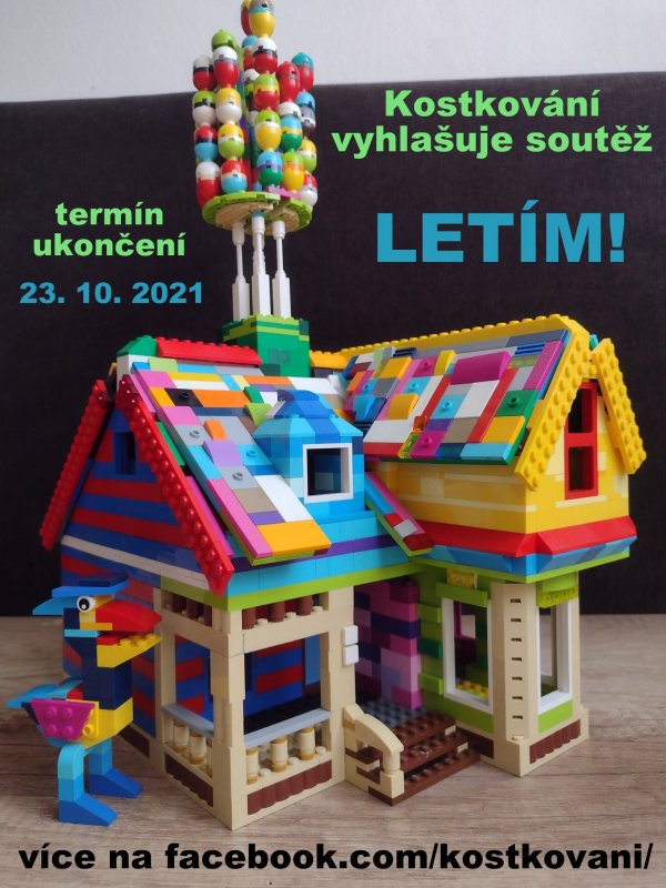 leták akce SOUTĚŽ Letím!