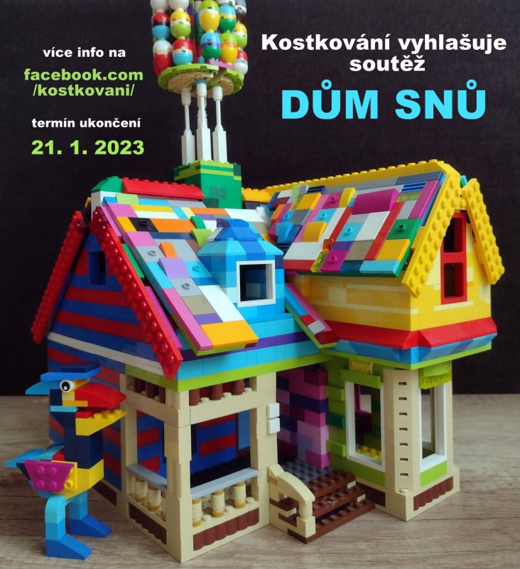 leták akce SOUTĚŽ Dům snů