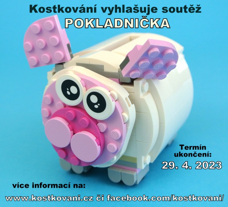 leták akce SOUTĚŽ Pokladnička