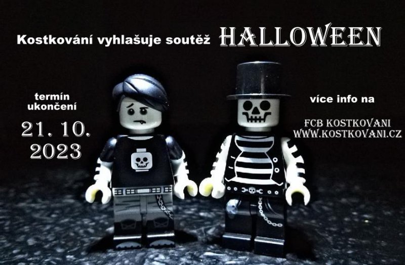 leták akce SOUTĚŽ Halloween