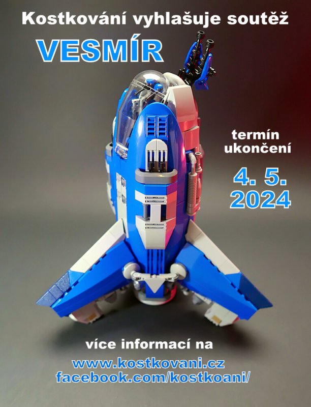 leták akce SOUTĚŽ Vesmír
