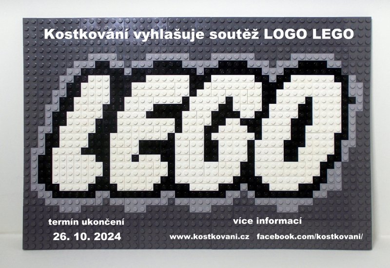 leták akce SOUTĚŽ Logo LEGO