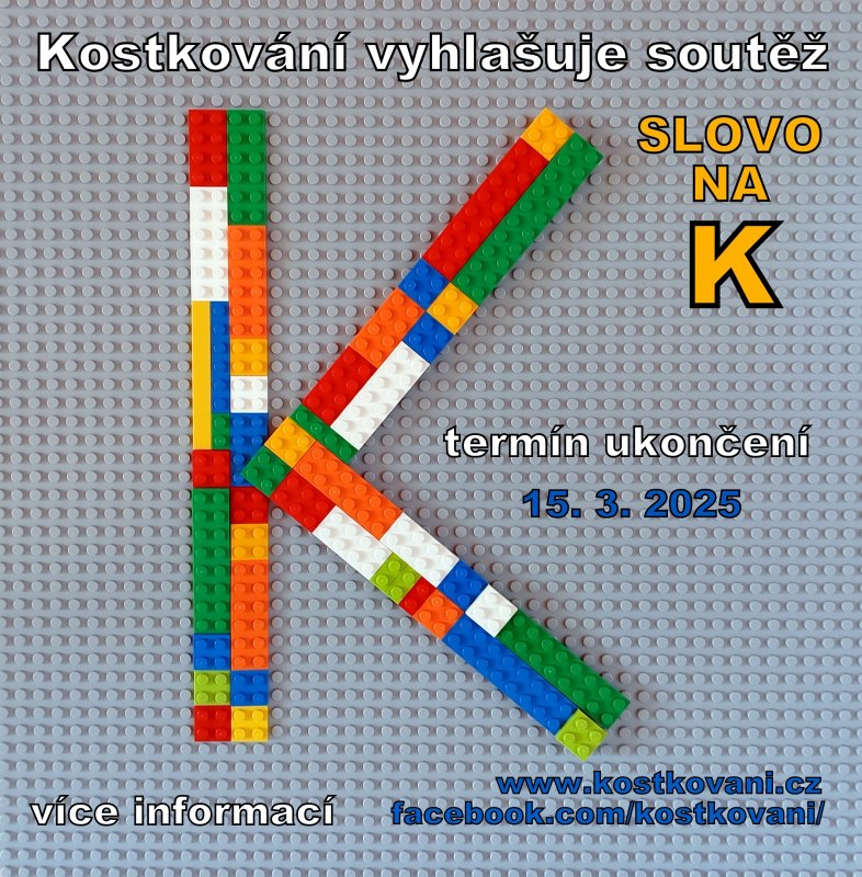 leták akce SOUTĚŽ Slovo na K