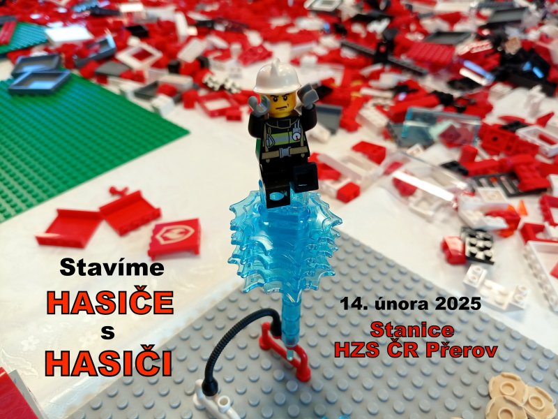 leták akce Stavíme HASIČE s HASIČI
