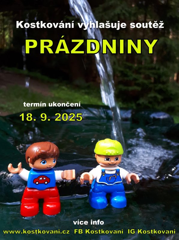 leták akce SOUTĚŽ Prázdniny