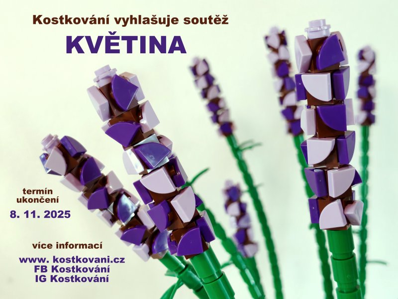 leták akce SOUTĚŽ Květina