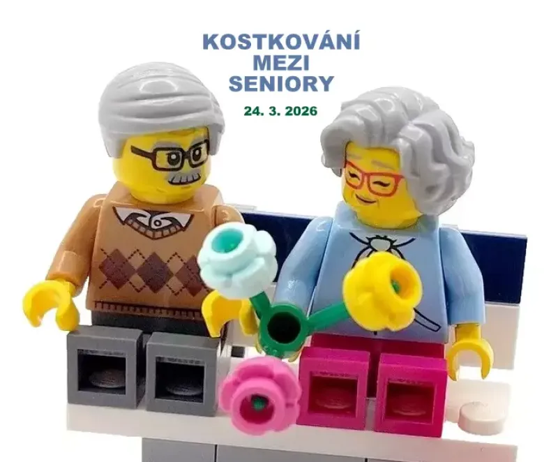 leták akce Kostkování mezi SENIORY