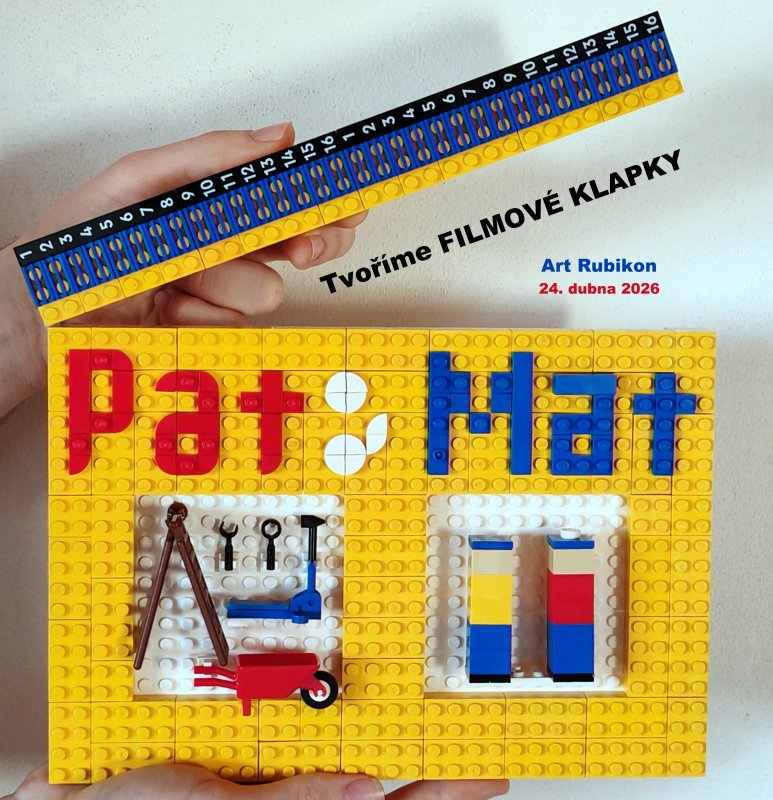 leták akce Tvoříme FILMOVÉ KLAPKY