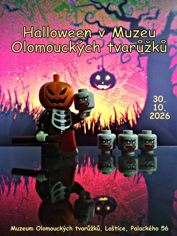 foto Halloween v Muzeu Olomouckých tvarůžků